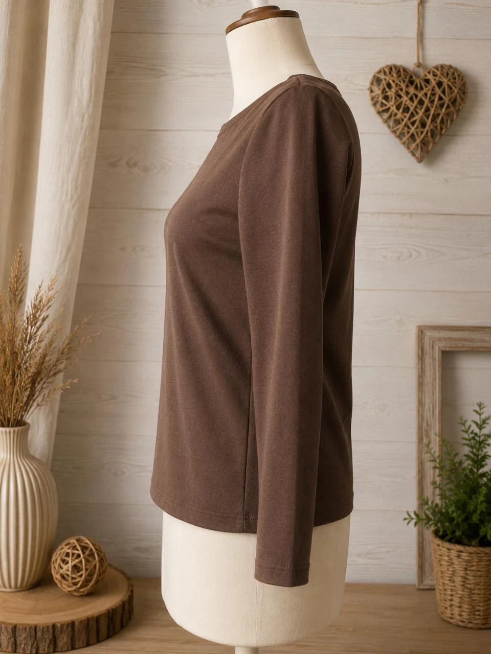 Brown sweater size M new – photo 2